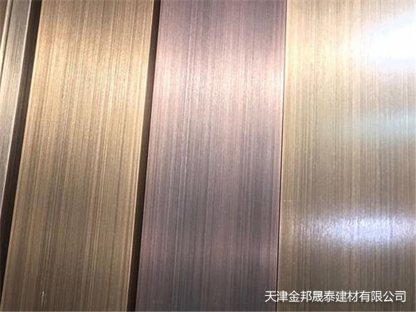 仿銅拉絲鋁單板